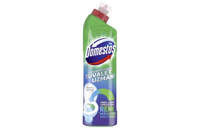 Domestos Tuvalet Temizleyici Renk Değiştiren Tuvalet Uzmanı Kireç Çözücü 750 ml 130 TL