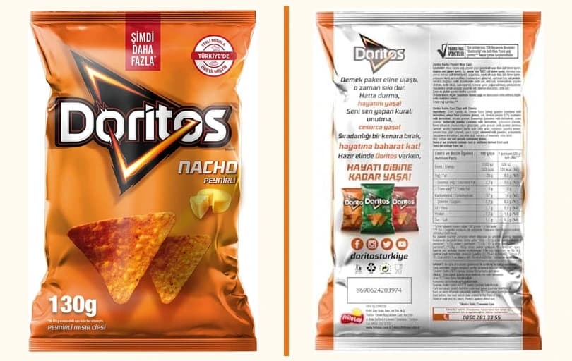 Doritos Nacho 130 G 3 Adet Sepette 124 TL