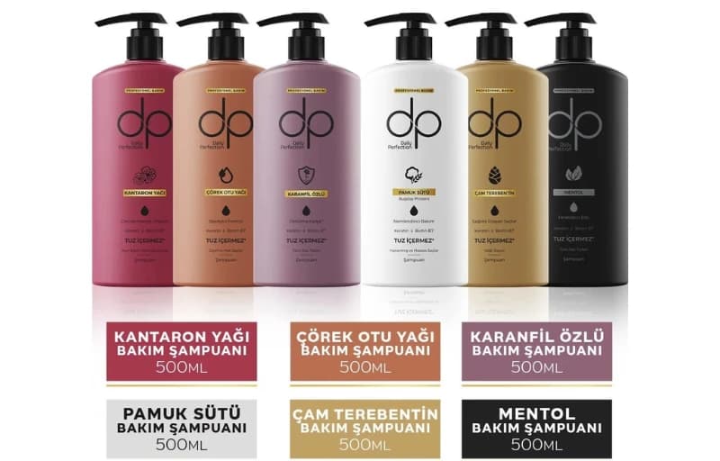 DP Daily Perfection Şampuan 6x500 ml Set 532 TL!