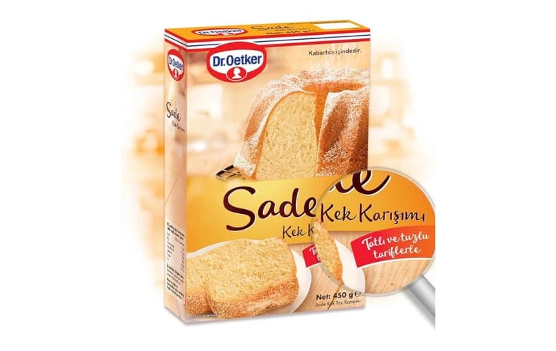 Dr. Oetker Sade Kek Karışımı 450 Gr 39tl (6 Ayın En Düşük Fiyatı)