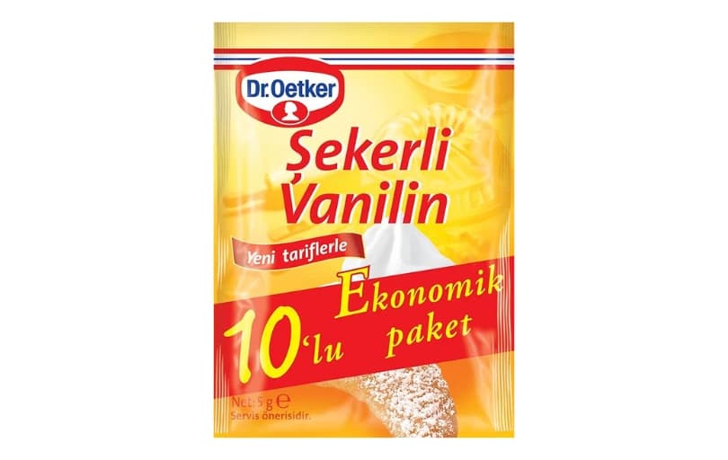 Dr. Oetker Şekerli Vanilin (10 X 5gr) 15tl
