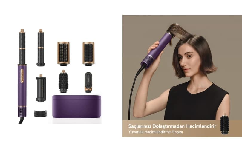 Dreame Airstyle Pro 7in1 Saç Şekillendirme Seti - 12999 TL