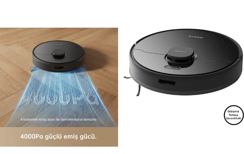 Dreame Bot D9 Max Robot Süpürge Vakum Ve Paspas 7.999₺