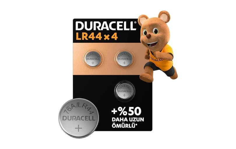 Duracell Lr44 Özel Alkalin Pil (4’lü Paket) 79tl (6 Ayın En Düşük Fiyatı)