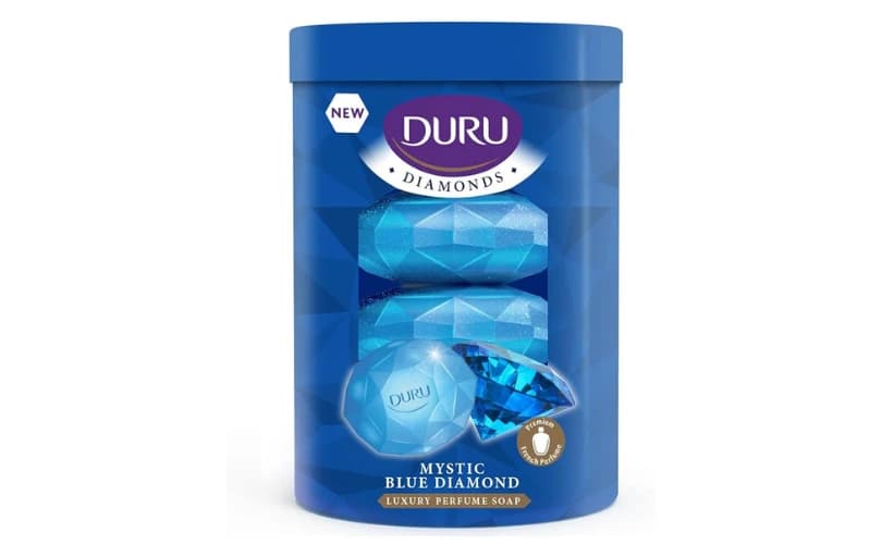 Duru Diamonds Mystic Blue Sabun, 90gramx4 104tl