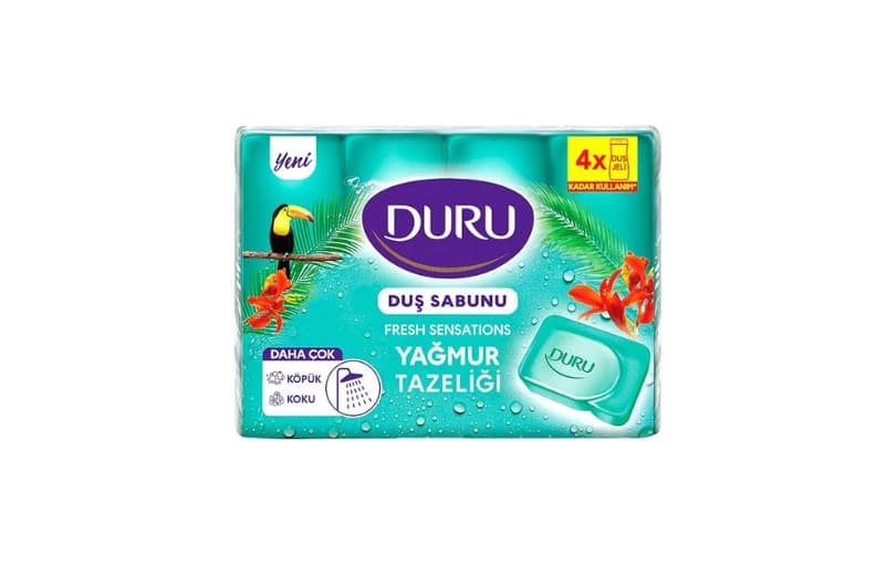 Duru Fresh Sensations Extra Yağmur Ormanı Sabun, 150 Gramx4 112tl