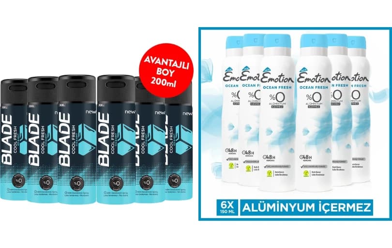 Emotion Blade Duru Ürünlerinde 500'e 100 TL İndirim! (Uygun Fiyatlar)