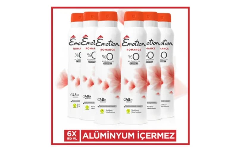 Emotion Kadın Deodorant 6 x 150 ML 420 TL