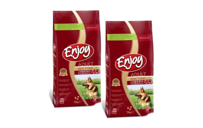 Enjoy Kuzu Etli Ve Prinçli Yetişkin Köpek Maması 15 Kg 2 Adet 456tl