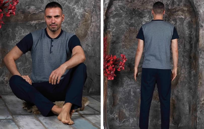 Erkek Pijama Takımı Sepette Kuponla 193₺