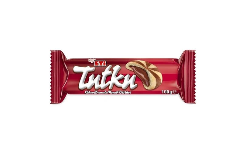 Eti Tutku Kakao Kremalı Mozaik Bisküvi 100 G X 24 Adet 435tl