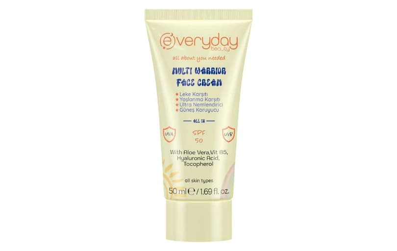 Everyday Beauty Multi Warrior Spf50 Leke Ve Yaşlanma Karşıtı Nemlendirici 50 Ml 114tl (6 Ayın En Düşük Fiyatı)
