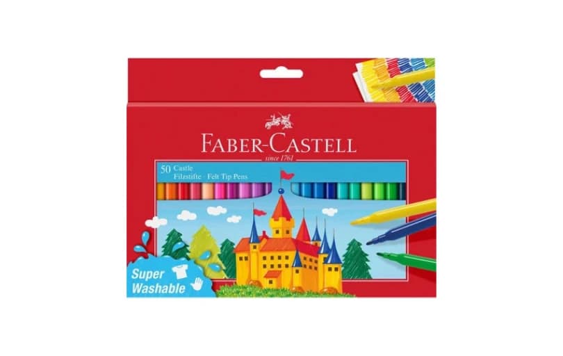 Faber-castell Süper Yıkanabilir Keçeli Kalem 50'li 449tl (6 Ayın En Düşük Fiyatı)