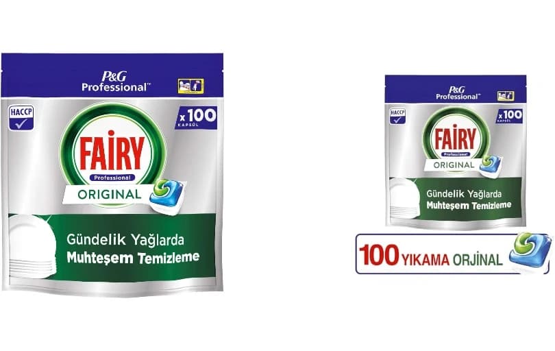 Fairy Professional Original 100’lü Bulaşık Makinesi Kapsülü Sepette 619 TL