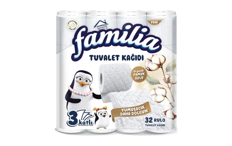 Familia 32’li Tuvalet Kağıdı 268₺ (500/100₺ Kupon Aktif)