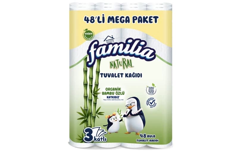 Familia Natural Tuvalet Kağıdı 48 Adet 3 Al 2 Öde ile adet fiyatı 265₺