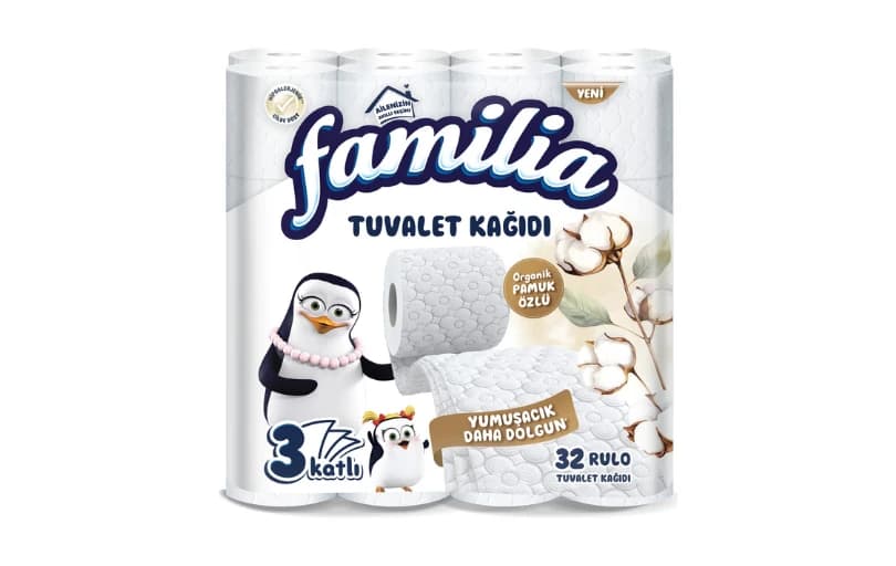 Familia Plus 32 Rulo Tuvalet Kağıdı 2 Adet Alımda Sepette Kuponla Adet 183₺