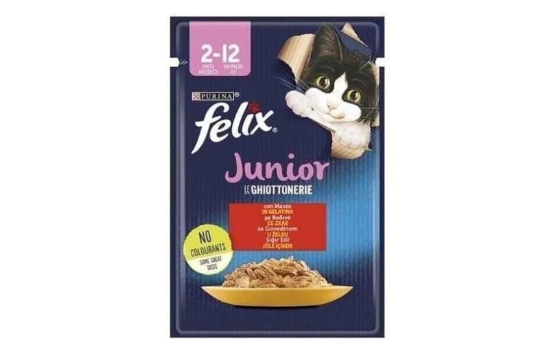 Felix Yavru Sığır Etli Kedi Yaş Mama 85 Gr X 26 Adet 459tl (6 Ayın En Düşük Fiyatı)