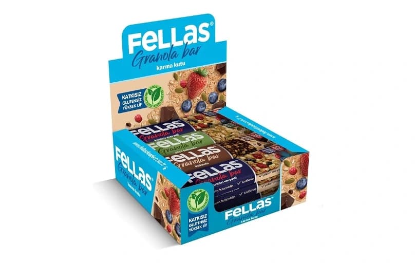 Fellas Granola Bar Karma Kutu 12 Adet Sadece 349 Tl