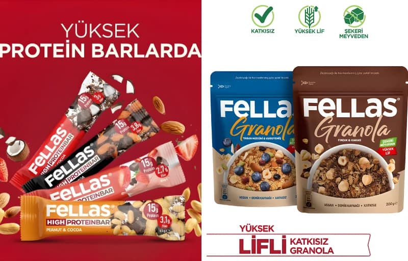 Fellas Granola Bar’larda Lansmana Özel Sepette %40 İndirim!