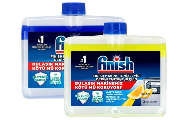 Finish Bulaşık Makinesi Temizleyicisi Limonlu & Normal (2 X 250 Ml) 🏷️ 138 TL