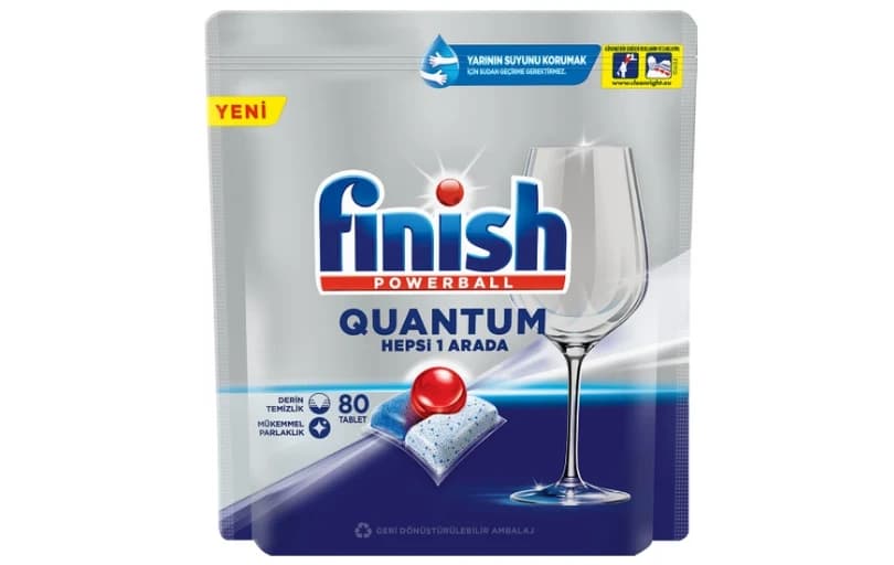 Finish Quantum 80 Kapsül Bulaşık Makinesi Deterjan Tableti 263 Tl
