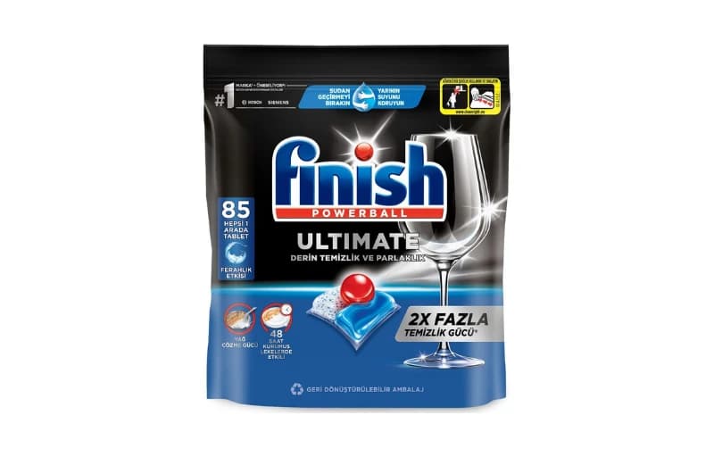 Finish Ultimate 85 Kapsül Bulaşık Makinesi Deterjanı Tableti (1 x 85 Kapsül) 289 TL