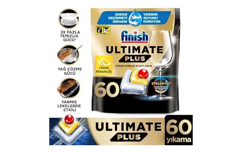 Finish Ultimate Plus Limon 60'lı 431 Tl İle 6 Ayın En Düşük Fiyatı