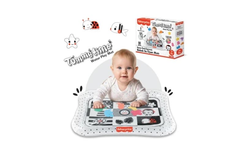 Fisher Price-dıytoy Tummy Time Zeka Geliştirici Görsellerle Su Matı 335tl