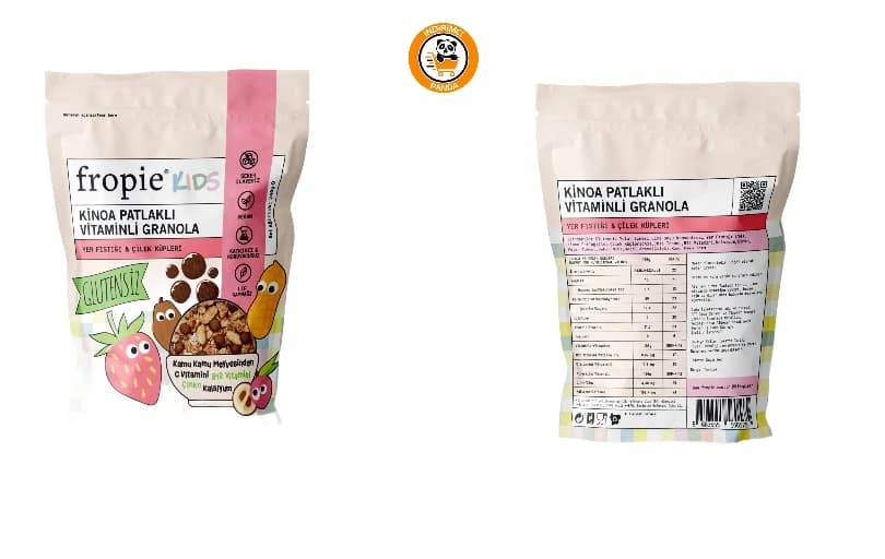 Fropie Kids Granola Fıstık & Çilek 2 Adet 115,78 TL — Tükendi