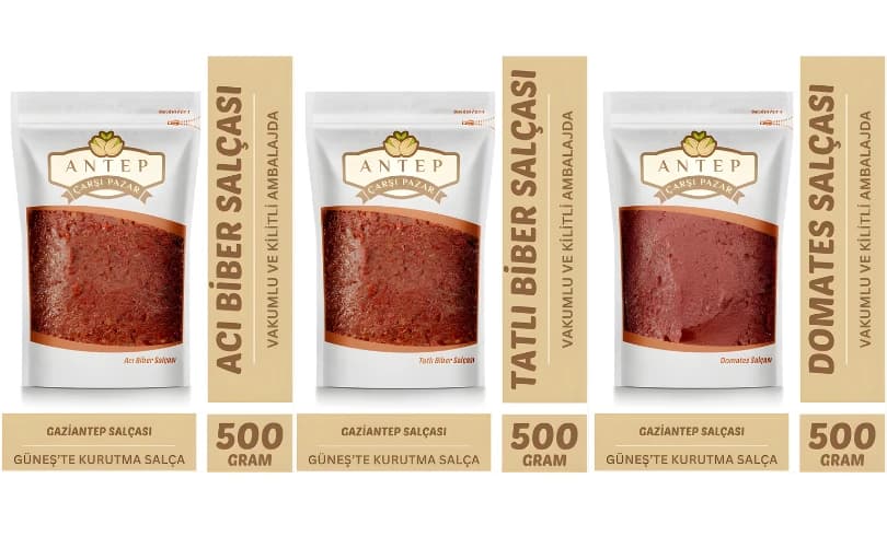 Gaziantep’in Güneşte Kurutulmuş Domates Salçası 3 Kg Alımına Kg Fiyatı 216 TL