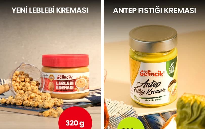 Gelincik Seçili Ürünlerde 3 Al 2 Öde - (Çikolata - Fındık Ezmesi)