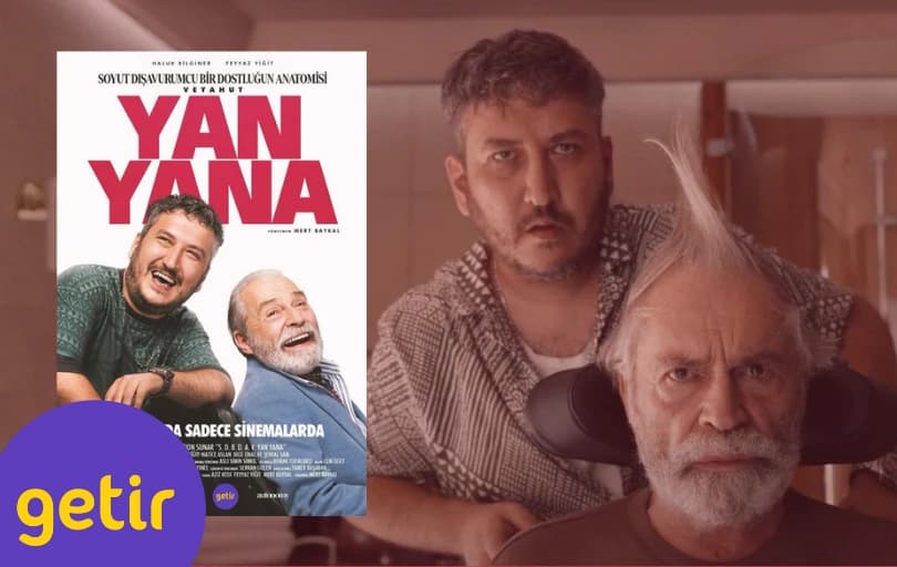 Getir 750 TL Alışverişinizi Yan Yana Sinema Film Bileti Hediye