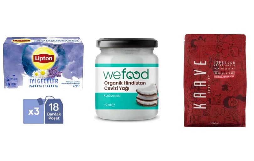 Gıda Kategorilerinde, 750 Tl'lik Alışverişlerinizde Geçerli 150 Tl İndirim