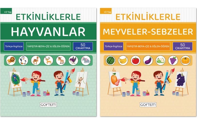 Goftem Eğitici Aktivite Kitabı 99₺ (2 Adet Alımda 49₺)
