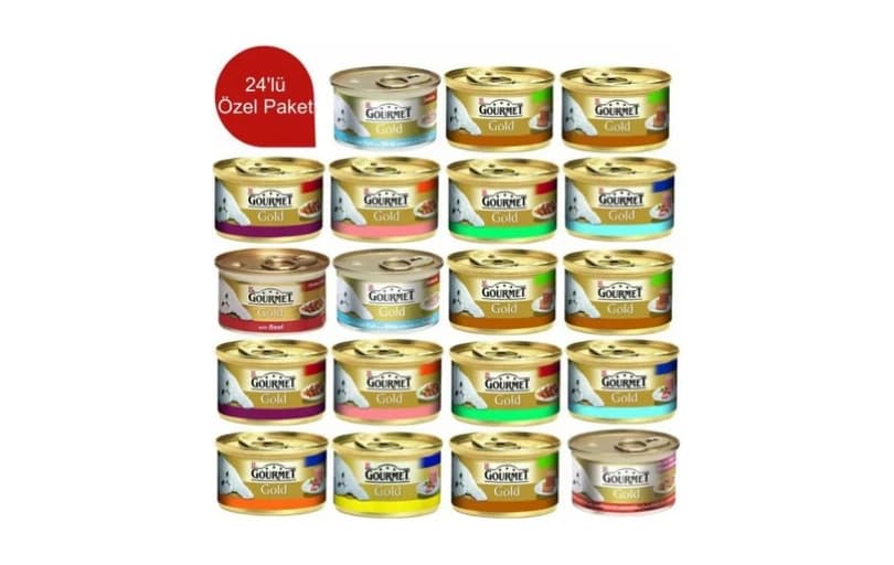Gourmet Gold 24 Ad Mıx Yaş Mama 840tl (6 Ayın En Düşük Fiyatı)