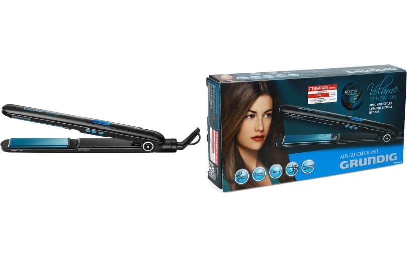 Grundig HS 5330 Seramik Keratin Kaplama İyonik Fonksiyonlu Saç Düzleştirici 629 TL (En Uygun Fiyat)