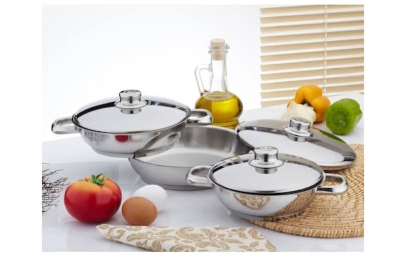 Gülsan Çelik Kapak 6 Parça Omlet Set Sepette İndirim Kuponuyla 683 TL (Son 6 Ayın En Düşük Fiyatı)