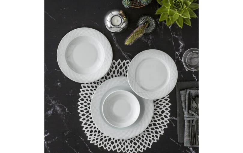 Güral Porselen Alfa 36 Parça Yemek Takımı (6 Kişilik) 2.999 Tl