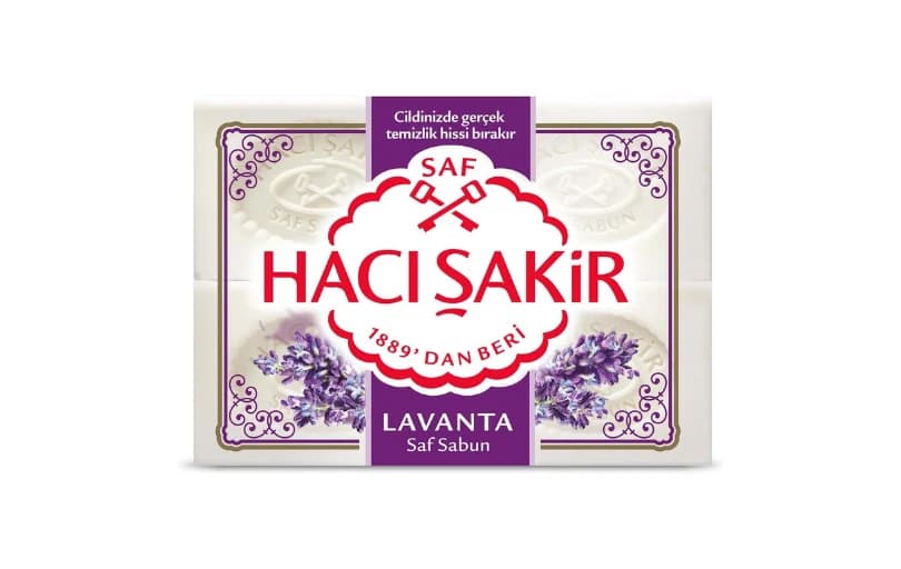 Hacı Şakir Lavanta Kalıp Sabun (4 Adet) 89,00 TL
