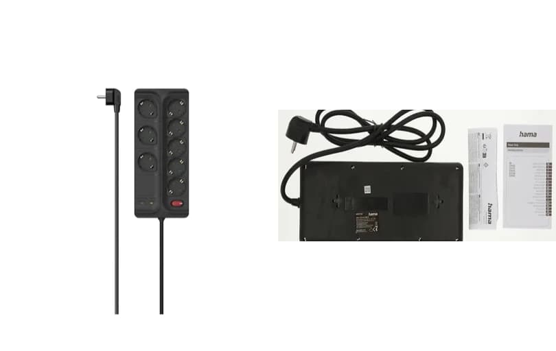 Hama Hm.223162 8'li Akım Korumalı Priz Sepette 786,78 TL