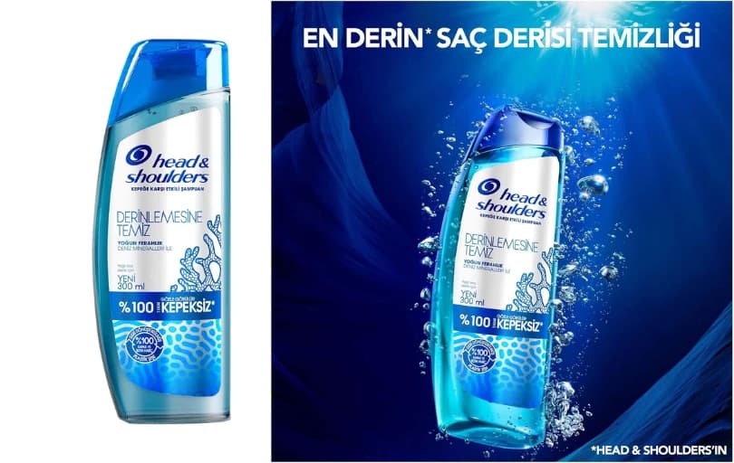 Head & Shoulders Derinlemesine Temizlik Şampuan 300 Ml - Son 1 Yılın En Düşük Fiyatı