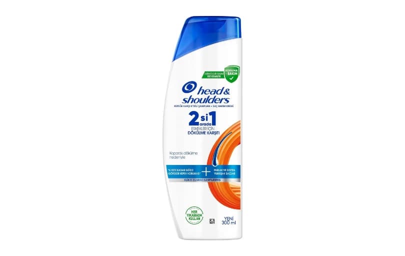 Head & Shoulders Erkeklere Özel Dökülme Karşıtı 2'si 1 Arada Kepeğe Karşı Etkili Şampuan 300ml 119tl