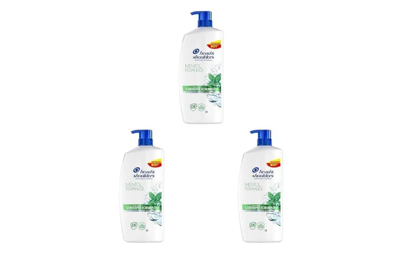 Head & Shoulders Mentol Ferahlığı Kepeğe Karşı Etkili Şampuan 800ml 3lü Paket 899tl