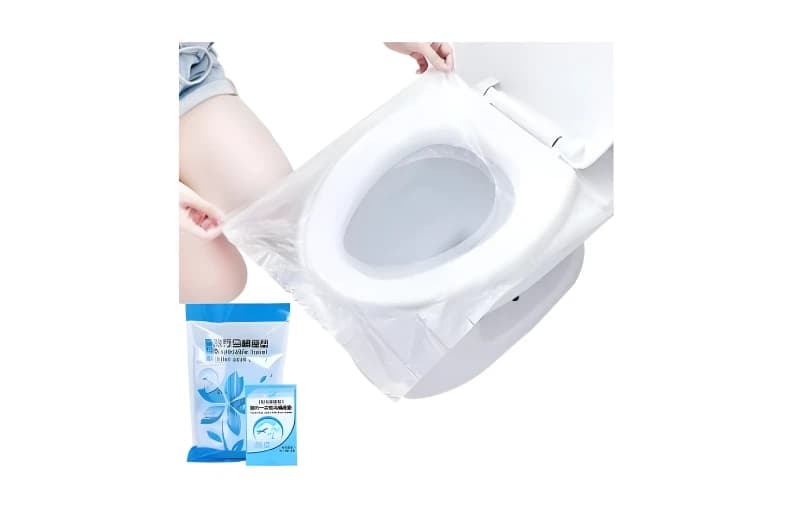 Hijyenik Tek Kullanımlık Klozet Kapağı Poşeti (50 Adet) 183 TL