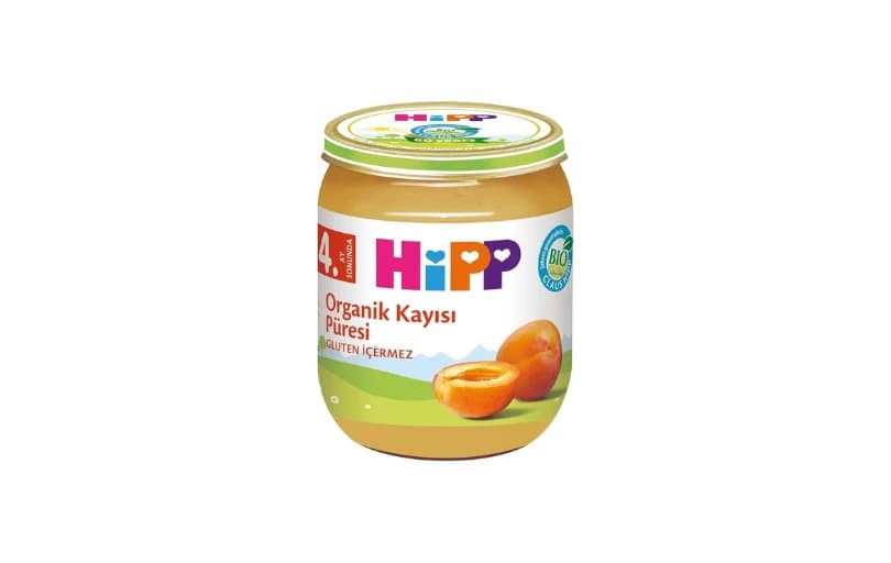 Hipp Organik Kayısı Püresi 125 Gr 79tl