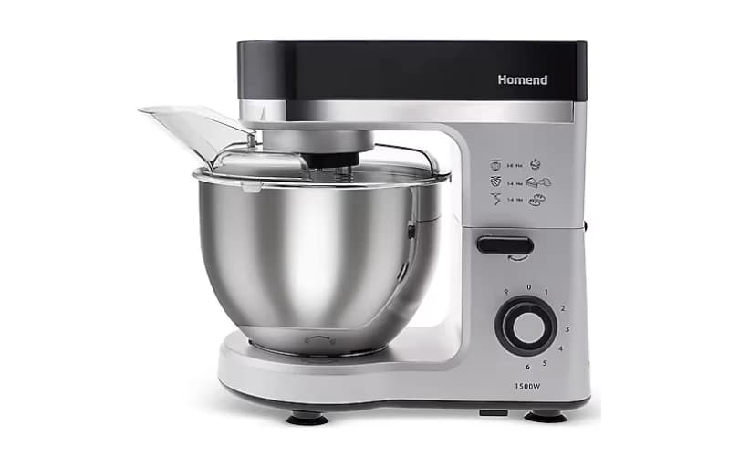 Homend Profashion 3011h 1500 W 5 Lt Siyah Silver Stand Mikser 4.599tl