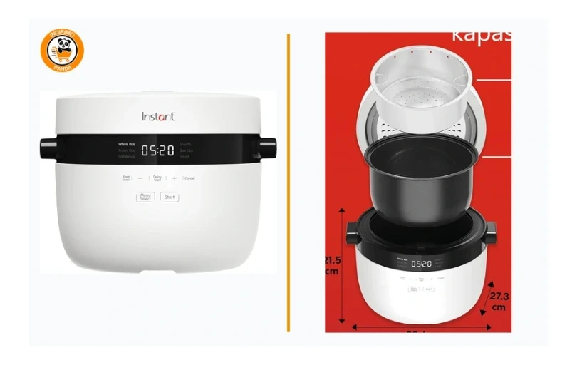 Instant Pot 2,8 L Pilav Ve Buharlı Pişirici 2.750 TL