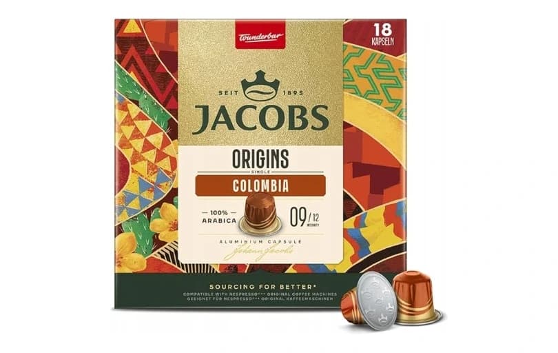 Jacobs Colombia 18'li Kapsül Kahve Amazon'da 208 Tl