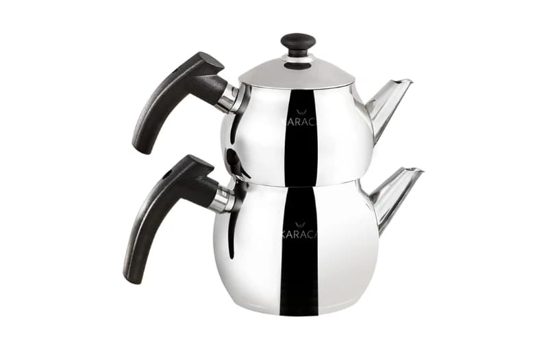 Karaca Adelya Mini Boy Çaydanlık Takımı Siyah 599 TL